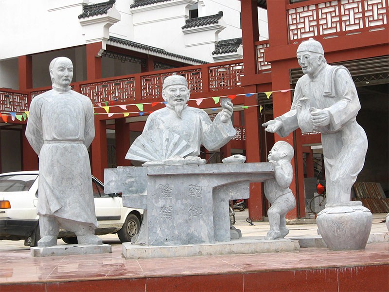 古代石雕像